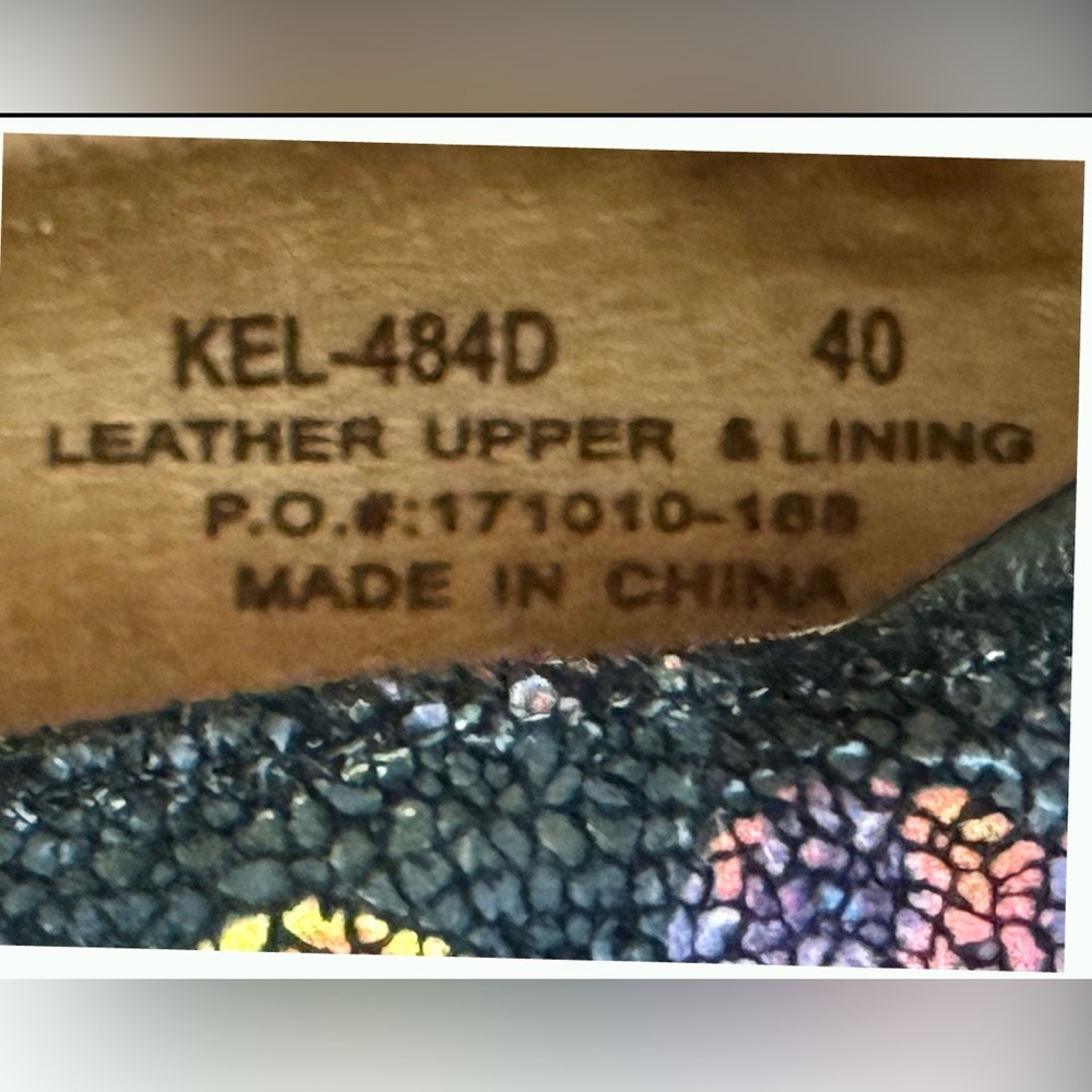 Alegria Keli PRO Sugar Skulls Dottie Slip On Professional Shoe Black EU 40/US 9 - Picture 6 of 6